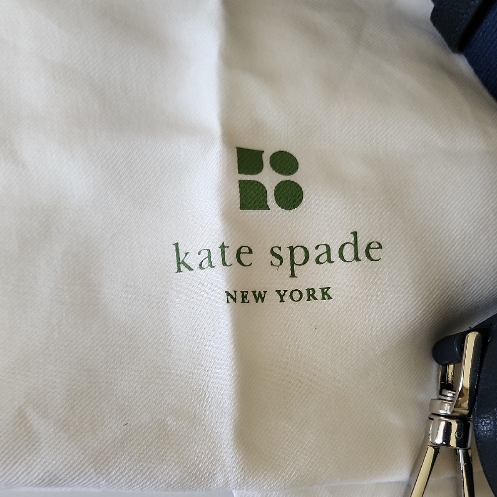 Kate Spade Navy Crossbody Bag with Cherry Detail - Picture 3 of 10